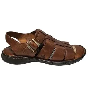 Born | Shoes | Born Fisherman Open Toe Sandals Brown Full  display picture 1